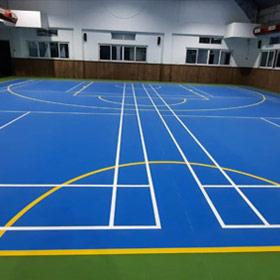 International badminton Court approve by BWF