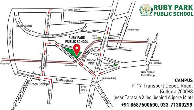 Ruby Park Public School location map