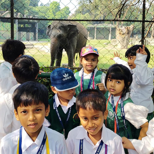 Traversing through the fauna! (Alipore Zoological Garden)