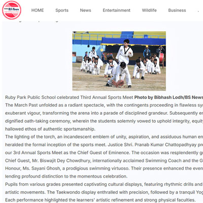 3rd Annual Sports Meet 2025-26